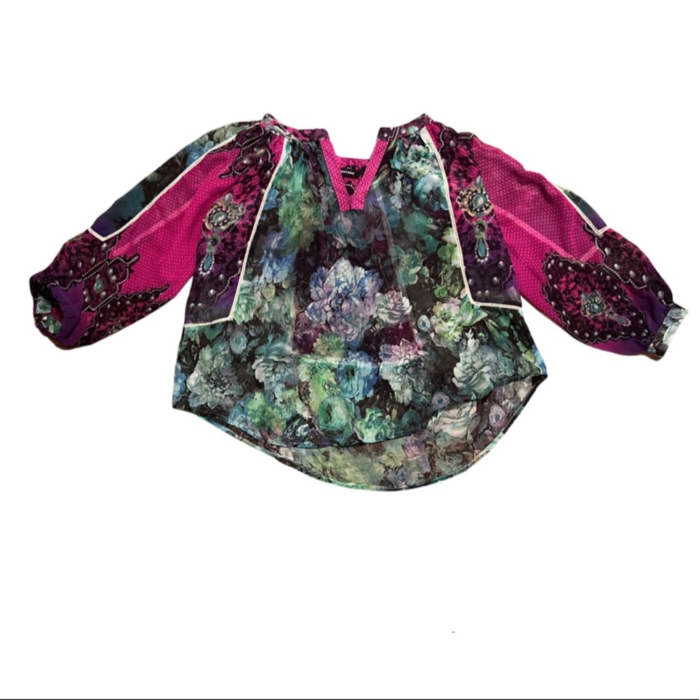 Sheer Anthropologie Top